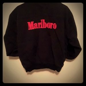 VINTAGE Marlboro Black Red Reversible Jacket Men’s